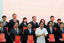 TP.Hồ Chí Minh: Bổ nhiệm mới 81 thẩm phán sơ, trung cấp