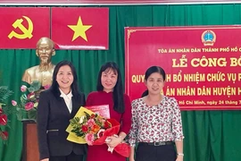 Nhân sự mới huyện Hóc Môn, TP.HCM