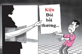 Dì kiện cháu yêu cầu bồi thường tổn thất về tinh thần