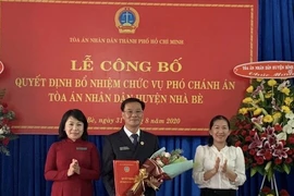 Tòa án huyện Nhà Bè có tân Phó Chánh án 