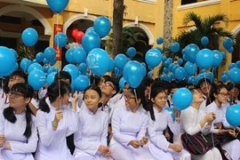 Khai giảng ở ngôi trường đẹp nhất TP.HCM