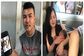 Hy hữu: Chồng đỡ đẻ cho vợ ngay trên xe ở Sài Gòn 