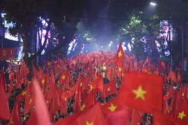 Chàng trai Sài Gòn nguy kịch khi đi bão ăn mừng U23 