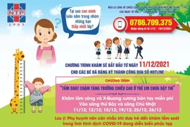 Chương trình tầm soát chậm tăng trưởng chiều cao cho trẻ em ở TP.HCM