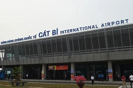 Đã sửa xong sự cố lún, nứt đường lăn ở sân bay Cát Bi