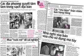 Dẹp tệ nạn ma túy: Người dân phải cùng chung tay 