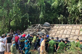 Tai nạn 5 người tử vong ở Kon Tum: Tài xế nói xe bị mất thắng