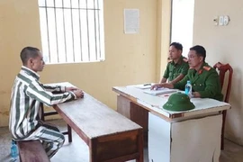 Phạm nhân trốn khỏi trại giam đã bị bắt 
