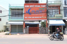 Hoạt động 'chui', trung tâm ngoại ngữ ở Bình Định bị tuýt còi