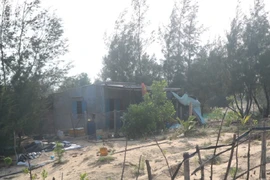 Bình Định: Cưỡng chế loạt công trình trái phép dọc cầu Đề Gi-Mỹ Thành