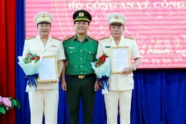 Công an Bình Phước có 2 phó giám đốc mới