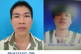 2 phạm nhân vượt ngục khỏi trại giam An Phước bị bắt giữ