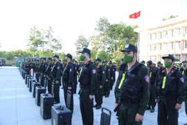 Bình Dương ra mắt Tiểu đoàn Cảnh sát cơ động chống khủng bố