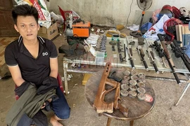 Thanh niên thuê nhà bố vợ để chế tạo súng