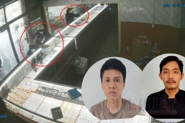 2 người trong nhóm dùng súng cướp tiệm vàng ở Bình Dương bị bắt