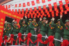 Trang trọng lễ giao quân ở Bình Dương, Lâm Đồng 