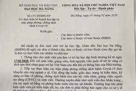 Sinh viên Đà Nẵng sẽ đi học lại từ ngày 17-2