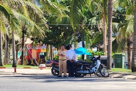Đà Nẵng: Rào chắn khu vực nữ du khách bị xe tải tông tử vong