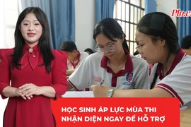 Áp lực mùa thi cận kề: học sinh ‘đuối sức’, phụ huynh cần làm gì?