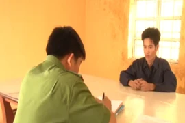 Trộm bị bắt khi đang thay ổ khóa xe