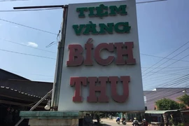 Tiệm vàng bị cướp
