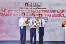 Kỷ niệm 15 năm thành lập VPĐD báo Pháp luật TP.HCM tại Cần Thơ