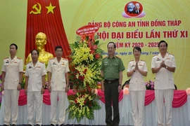 Thượng tướng Nguyễn Văn Thành dự Đại hội Công an Đồng Tháp