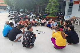 An Giang: Triệt phá ổ bạc 'quý bà' trong vườn xoài
