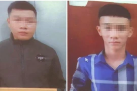 Nguyễn Quốc An (trái) và Đào Nhật Hào. Ảnh: HD