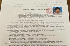 An Giang: Truy tìm thanh niên liên quan vụ án mạng lúc nửa đêm