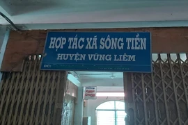 Trụ sở Hợp tác xã Sông Tiền. Ảnh: HD