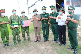 Tân Bí thư An Giang khảo sát công tác phòng, chống COVID-19
