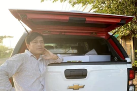 Phạm Thành Công cũng xe chở thuốc bị bắt quả tang. Ảnh: CACC