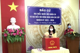 An Giang: 10/11 đơn vị hành chính có cử tri đi bầu hơn 99%