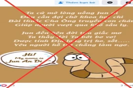 Cô gái ở Cần Thơ bị mời làm việc vì đăng tin 'giun đất trị COVID-19'