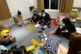11 nam nữ tụ tập sử dụng ma túy tại 1 chung cư ở Long Xuyên