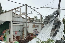 Kiên Giang: Sập 10 căn, tốc mái 27 căn nhà do ảnh hưởng bão số 1