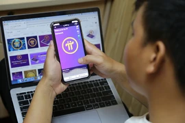 Loại tiền ảo này được giới thiệu là có thể khai thác trên điện thoại thông minh, thông qua ứng dụng miễn phí. Ảnh: H.G