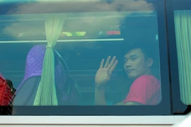 Cận mặt những ‘soái ca’ của U-23 Việt Nam ở phố đi bộ