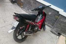 Tình cờ phát hiện xe máy bị trộm một tháng trước 