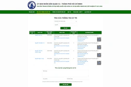 Dùng mã QR Code tra cứu thông tin bầu cử ở quận 12, TP.HCM