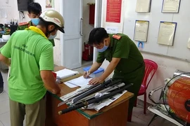 Công an TP.HCM tập trung xử lý nghiêm các vụ liên quan vũ khí, pháo