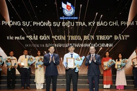 Báo Pháp Luật TP.HCM đoạt 10 giải báo chí TP.HCM 