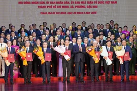 Công bố 168 Chủ tịch UBND phường, xã, đặc khu của TP.HCM mới