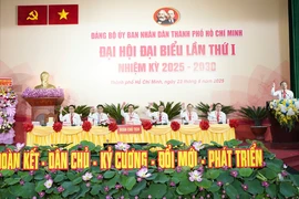 Khai mạc phiên trù bị Đại hội đại biểu Đảng bộ UBND TP.HCM lần thứ I