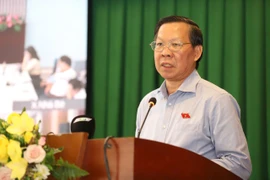 Thông tin mới về tiến độ dự án chống ngập 10.000 tỉ đồng tại buổi tiếp xúc cử tri ở TP.HCM
