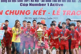 Tài năng thể thao ấn tượng tại Giải bóng đá học sinh THPT Hà Nội - An ninh Thủ đô lần thứ XXI