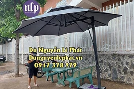 Dù Nguyễn Lê Phát - Địa chỉ bán dù che nắng mưa quán cafe ngoài trời giá rẻ, bền đẹp