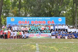 Giải bóng đá 'Cúp Vedan' 2023 - Sân chơi nâng cao sức khỏe, thắt chặt tình đoàn kết