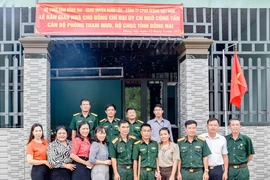 Vedan Việt Nam hỗ trợ sửa chữa nhà cho quân nhân bị thương khi làm nhiệm vụ